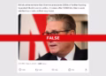 Fact Check: Britain’s Starmer did not announce 50 million pounds to protect Muslims after train attack